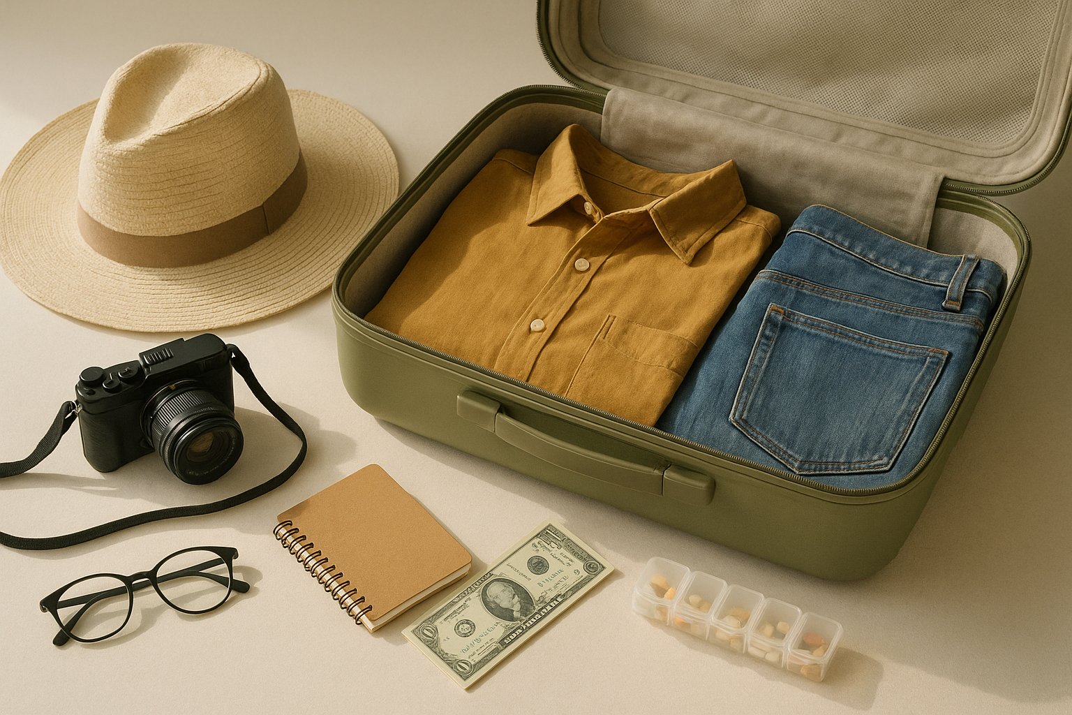 Illustration for 7 Packing Tips for Retirees Traveling on a Budget body image 1
