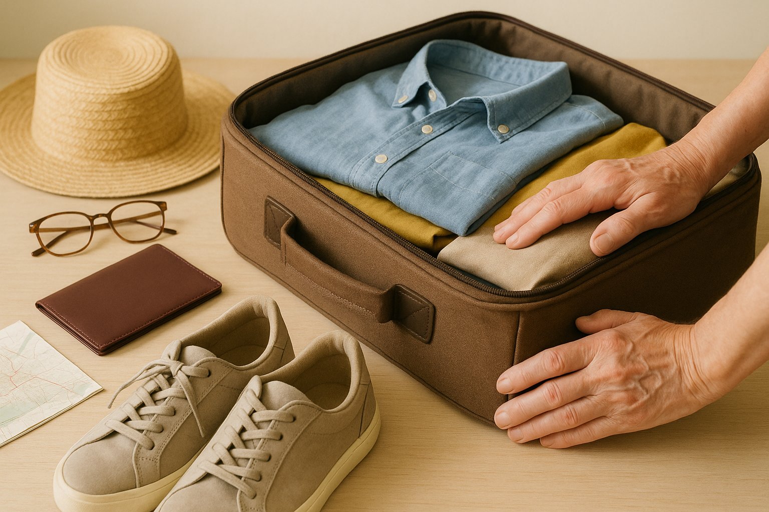 Illustration for 7 Packing Tips for Retirees Traveling on a Budget body image 3